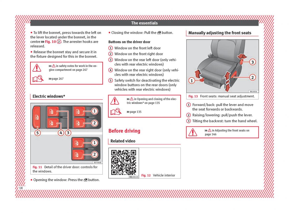 Seat Arona owners manual / page 20