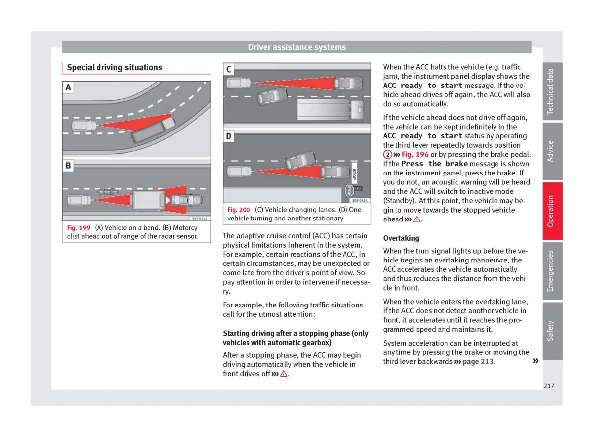 Seat Arona owners manual / page 219