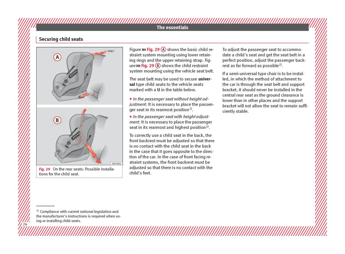 Seat Arona owners manual / page 26