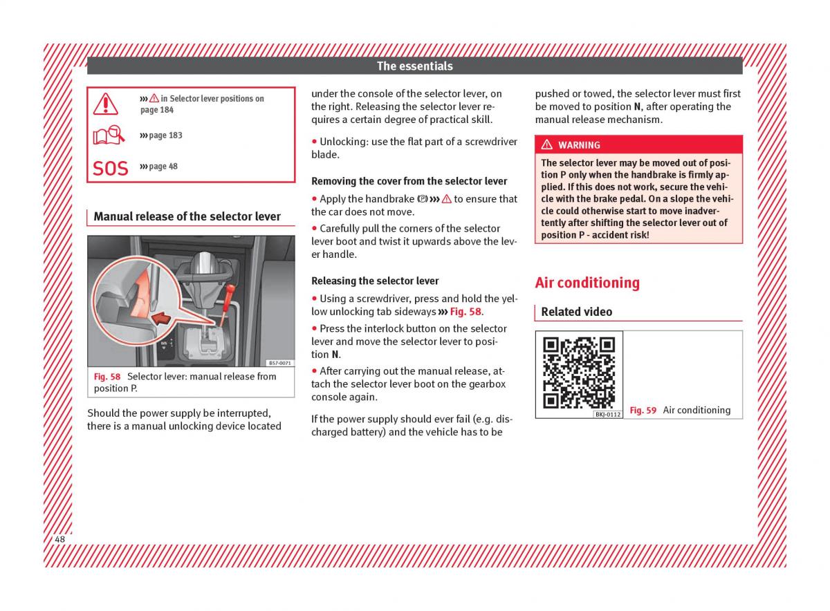 Seat Arona owners manual / page 50