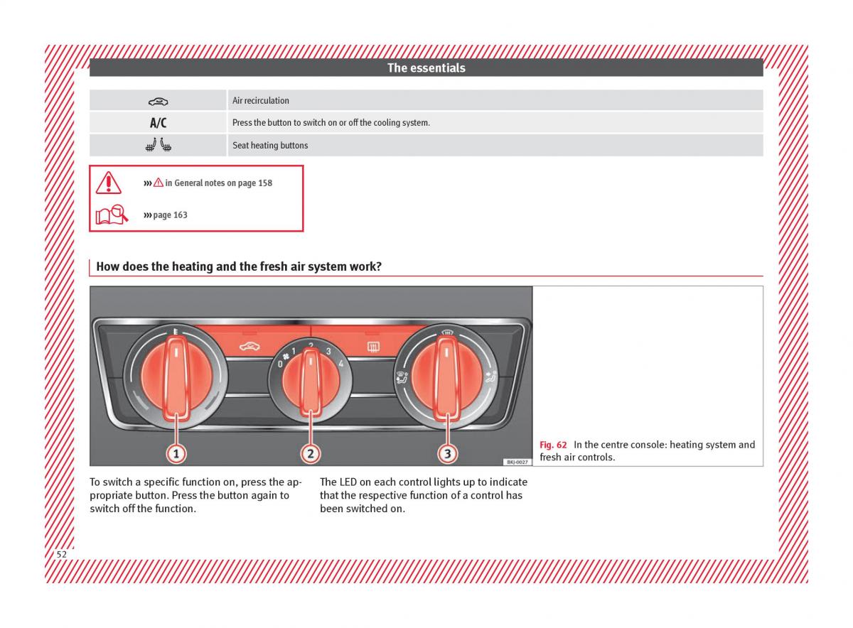 Seat Arona owners manual / page 54