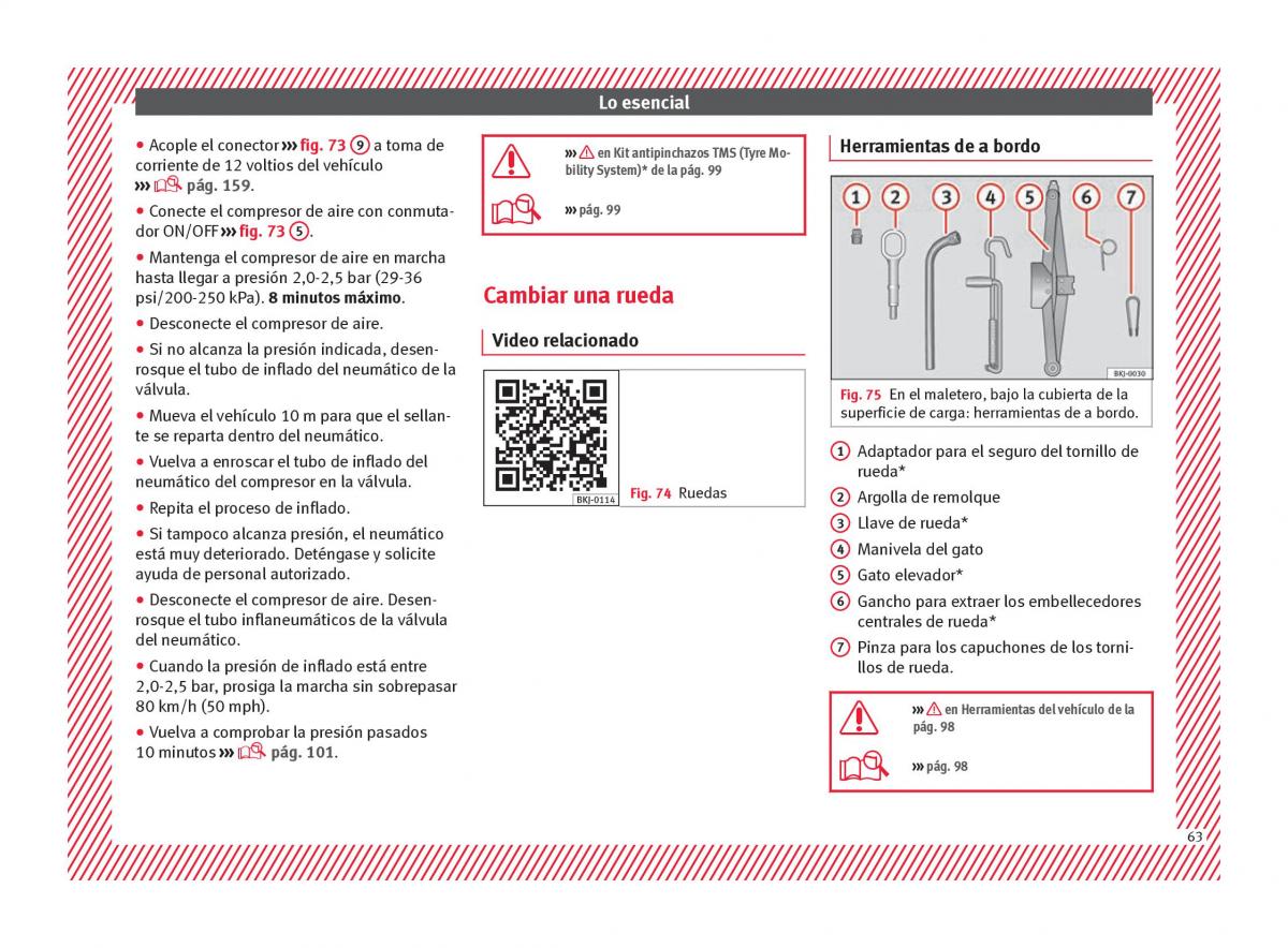 Seat Arona manual del propietario / page 65