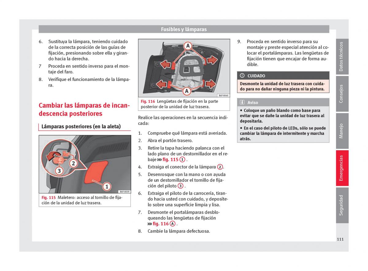 Seat Arona manual del propietario / page 113