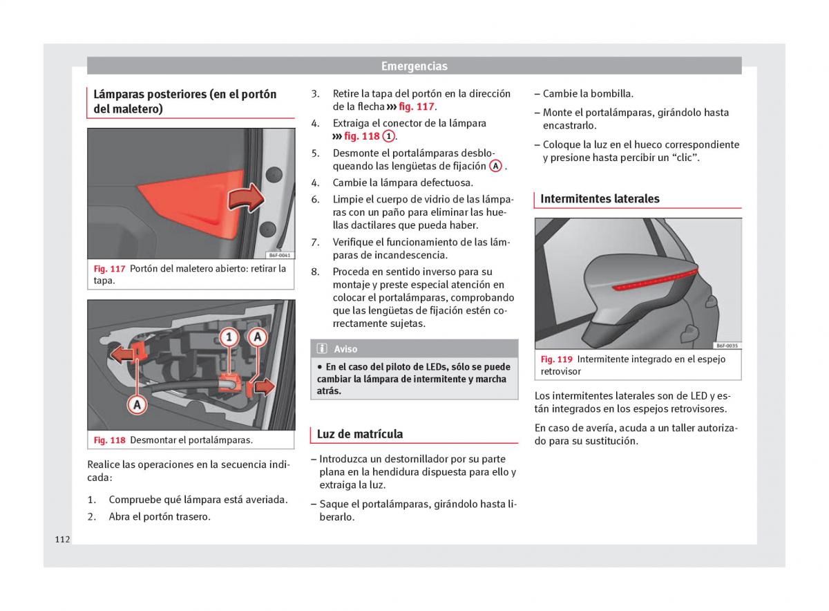 Seat Arona manual del propietario / page 114