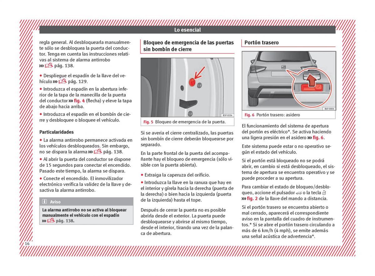 Seat Arona manual del propietario / page 18