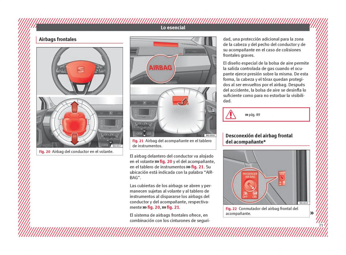 Seat Arona manual del propietario / page 23