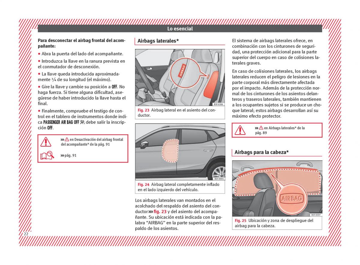 Seat Arona manual del propietario / page 24