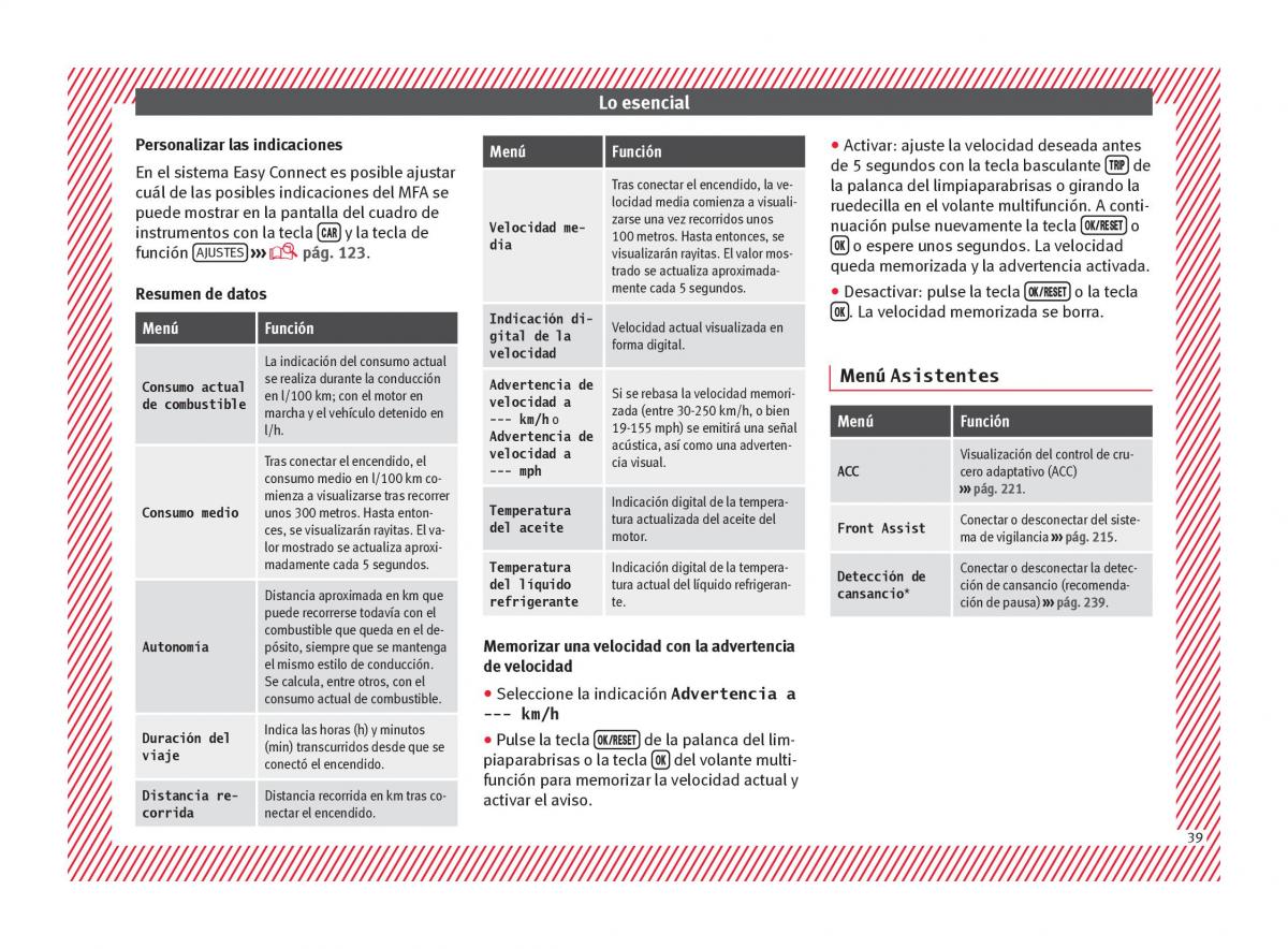 Seat Arona manual del propietario / page 41