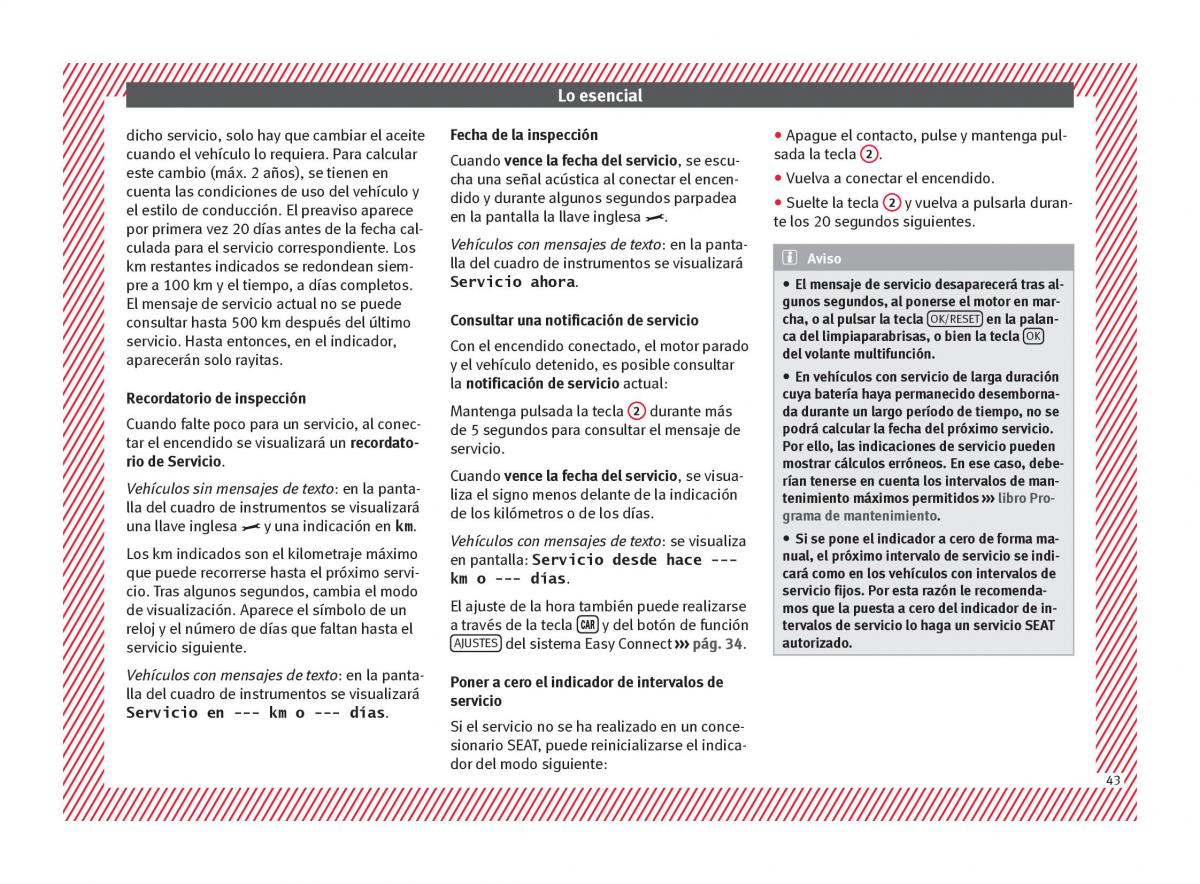 Seat Arona manual del propietario / page 45