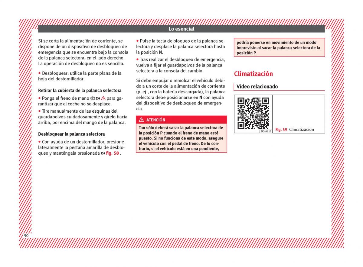 Seat Arona manual del propietario / page 52