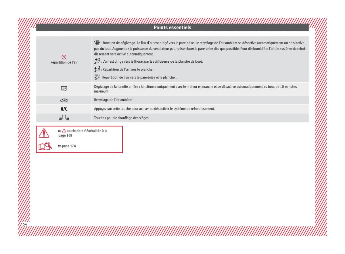 Seat Arona manuel du proprietaire / page 56