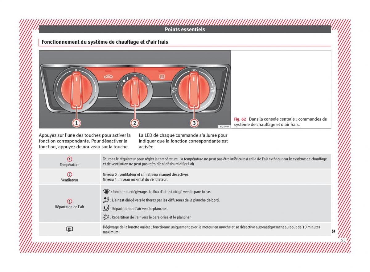 Seat Arona manuel du proprietaire / page 57