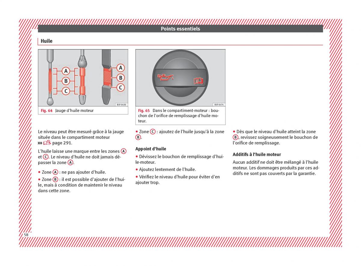 Seat Arona manuel du proprietaire / page 60