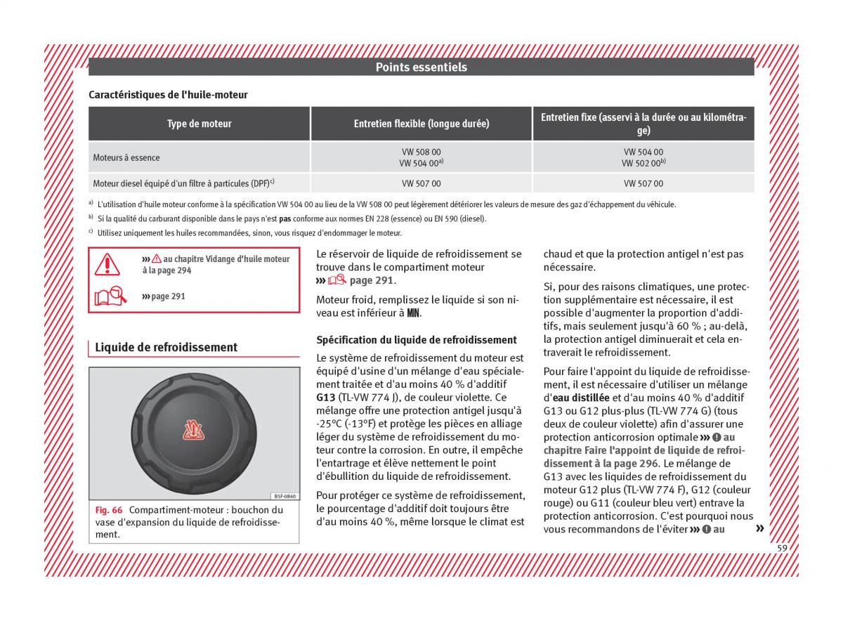 Seat Arona manuel du proprietaire / page 61