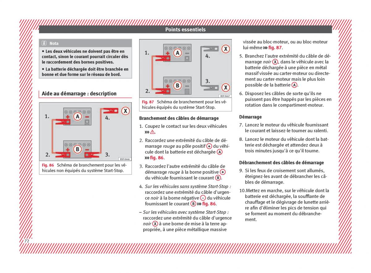 Seat Arona manuel du proprietaire / page 74