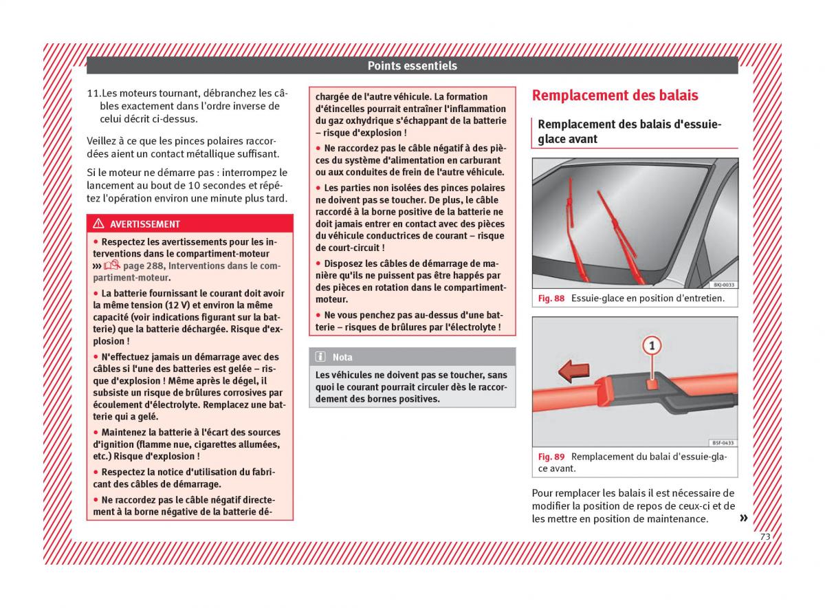 Seat Arona manuel du proprietaire / page 75