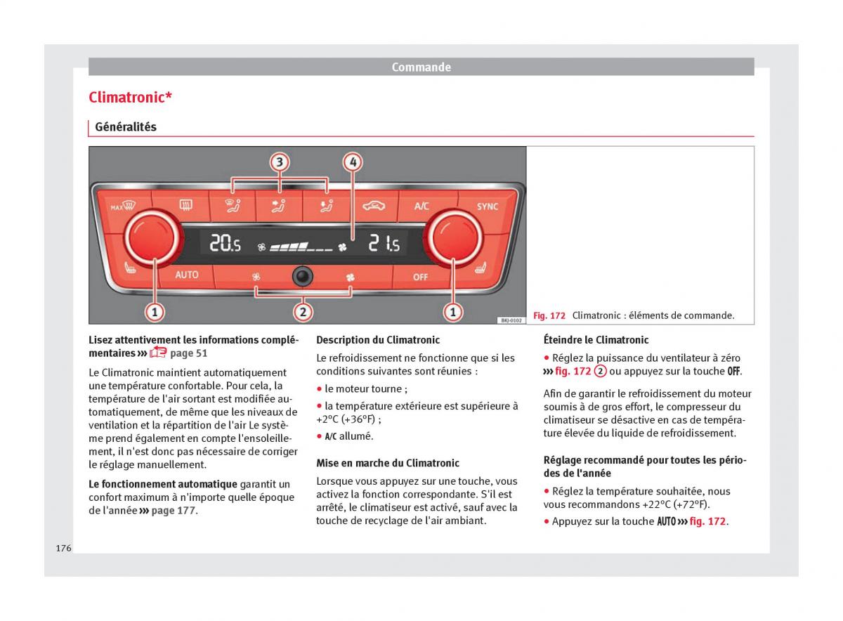 Seat Arona manuel du proprietaire / page 178