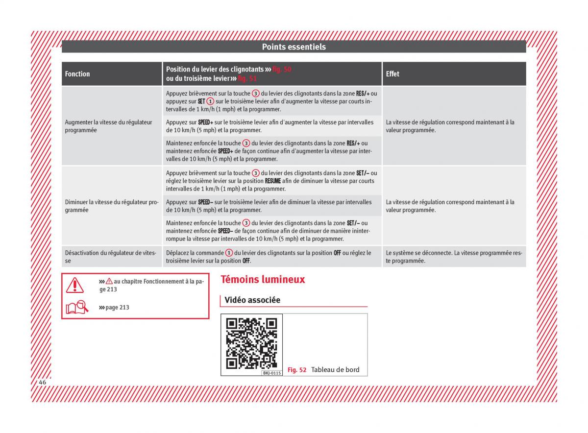 Seat Arona manuel du proprietaire / page 48