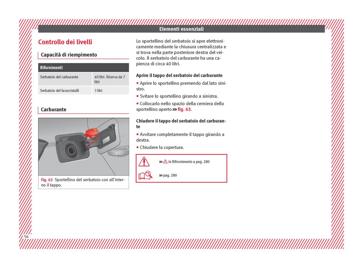 Seat Arona manuale del proprietario / page 58