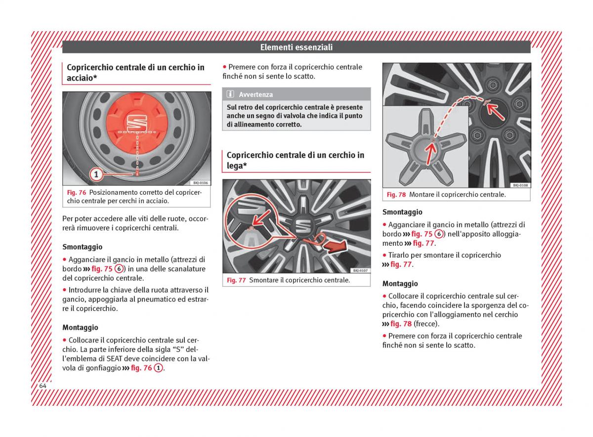 Seat Arona manuale del proprietario / page 66