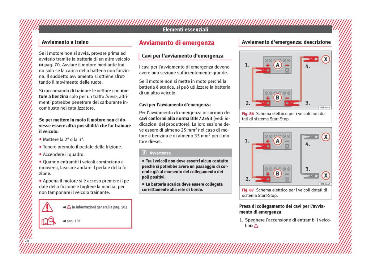 Seat Arona manuale del proprietario / page 72