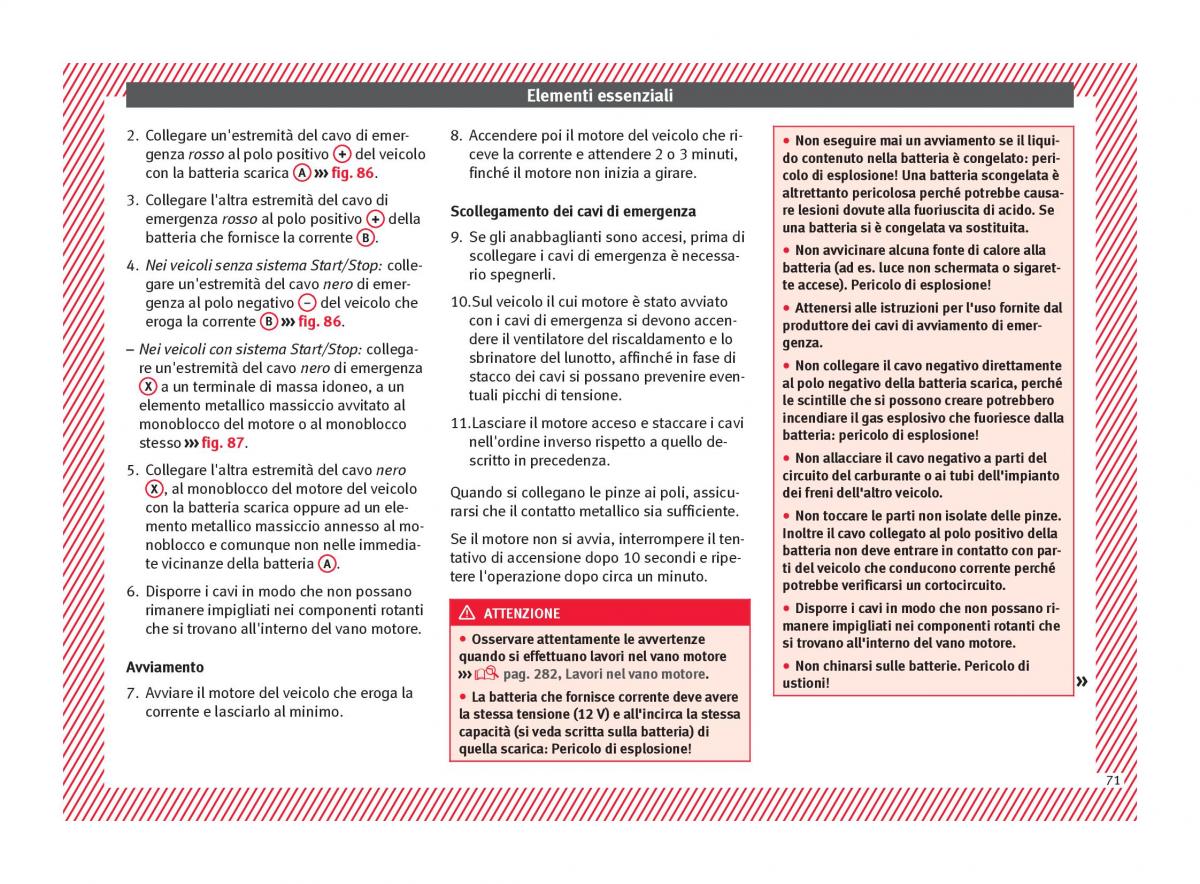 Seat Arona manuale del proprietario / page 73