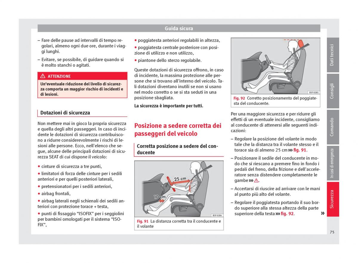 Seat Arona manuale del proprietario / page 77