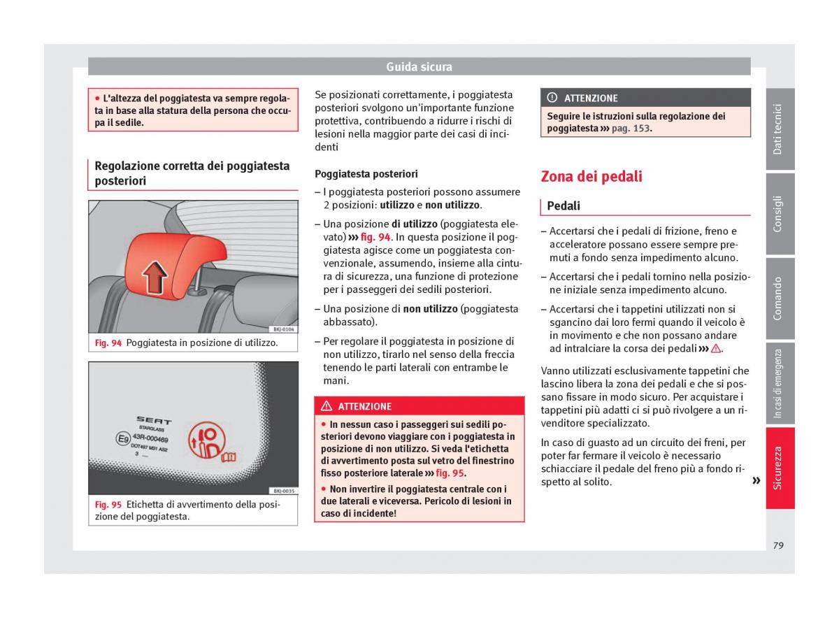 Seat Arona manuale del proprietario / page 81