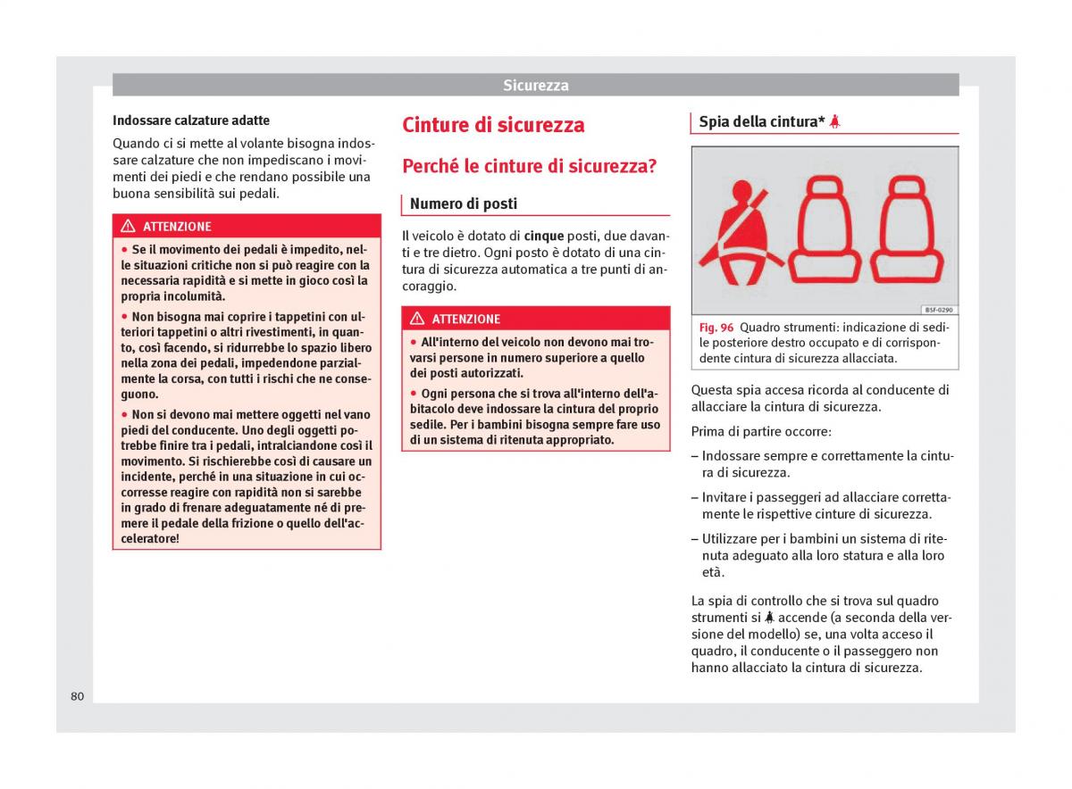 Seat Arona manuale del proprietario / page 82