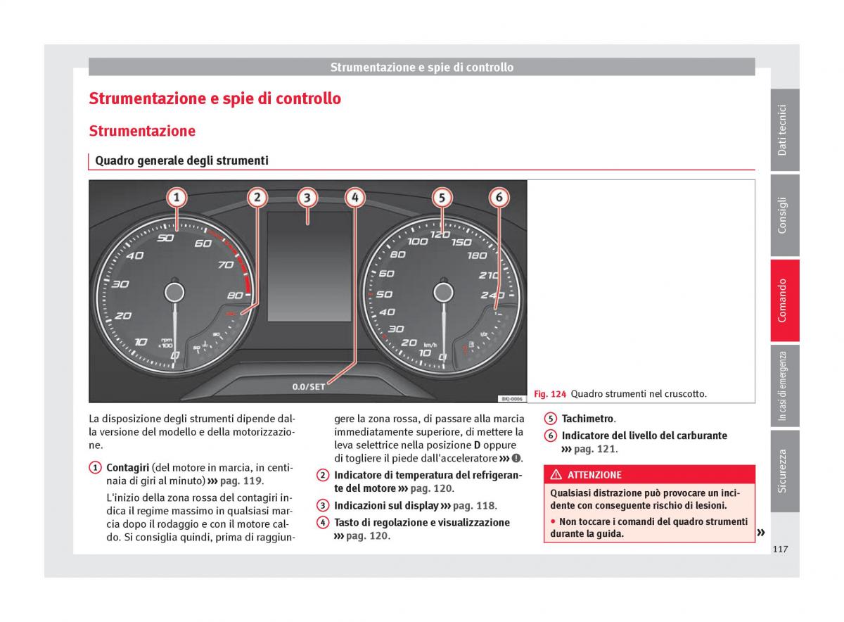 Seat Arona manuale del proprietario / page 119