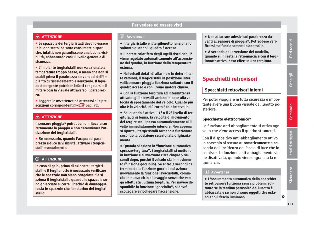 Seat Arona manuale del proprietario / page 153