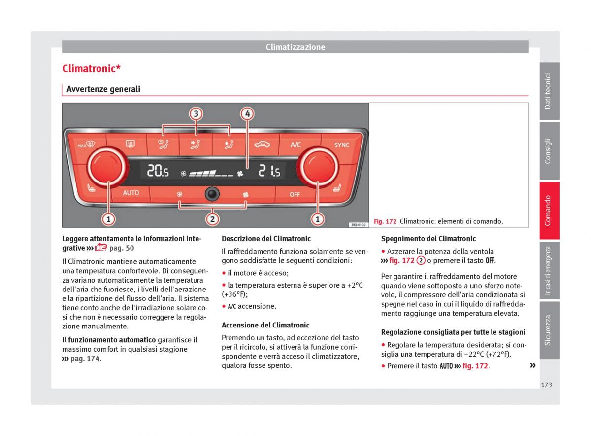 Seat Arona manuale del proprietario / page 175