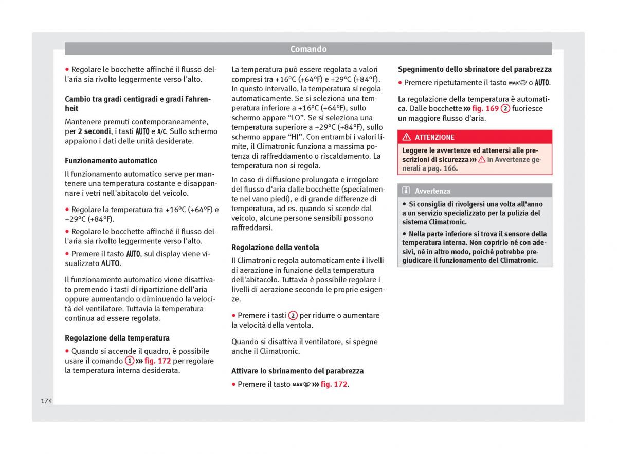 Seat Arona manuale del proprietario / page 176