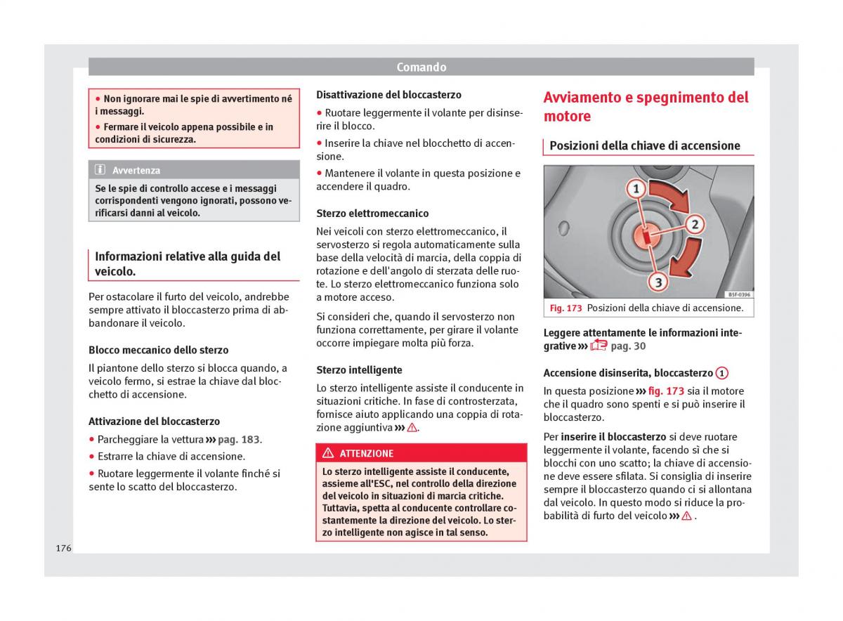 Seat Arona manuale del proprietario / page 178