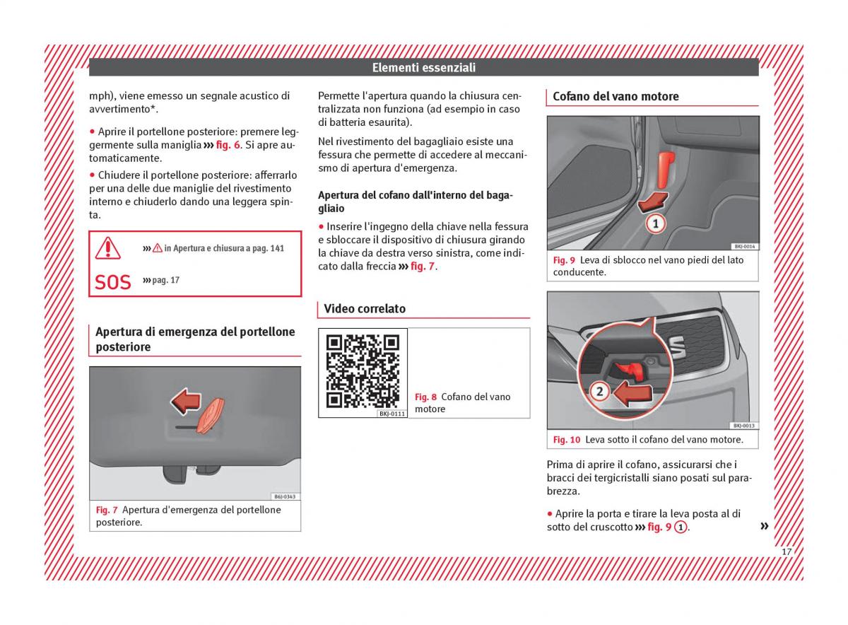 Seat Arona manuale del proprietario / page 19