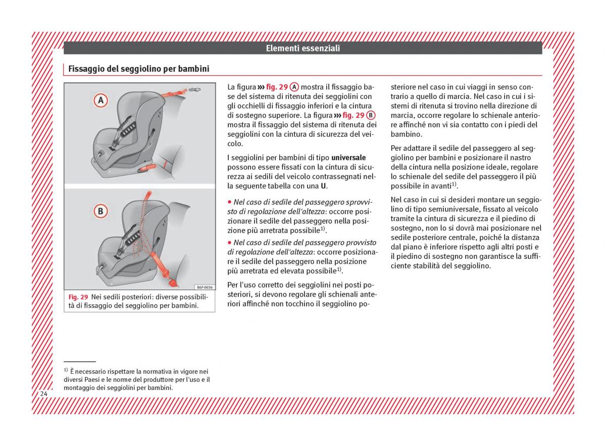 Seat Arona manuale del proprietario / page 26