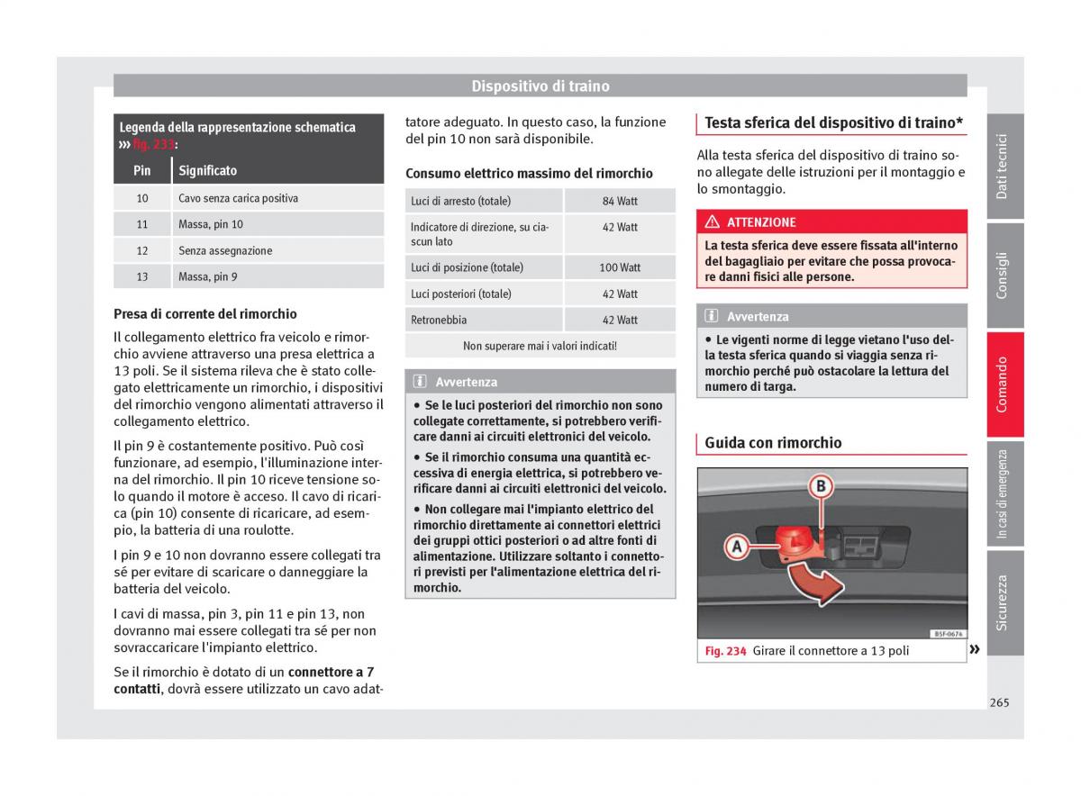 Seat Arona manuale del proprietario / page 267