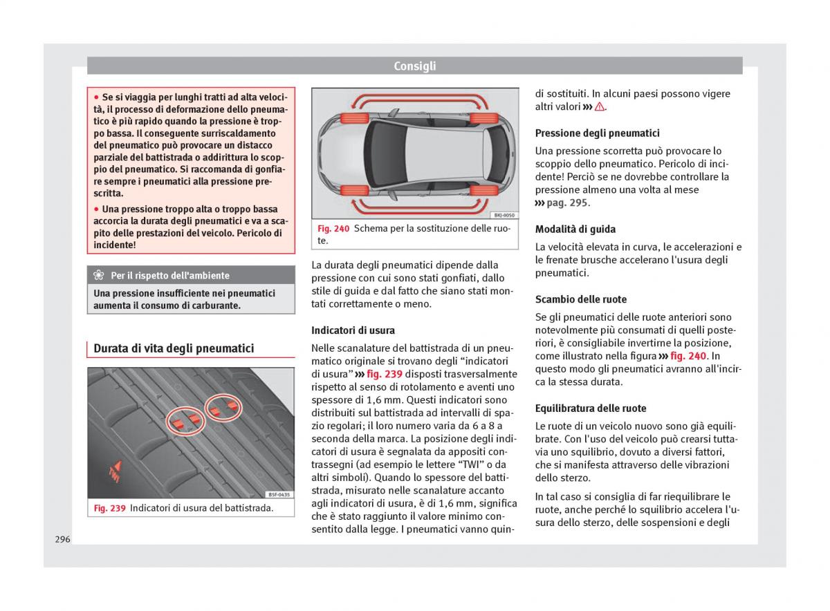 Seat Arona manuale del proprietario / page 298