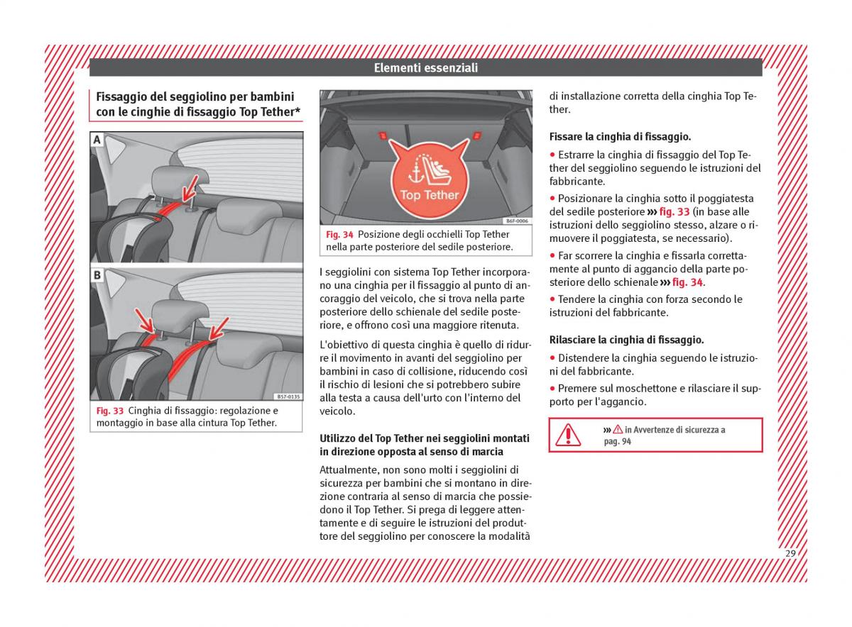 Seat Arona manuale del proprietario / page 31