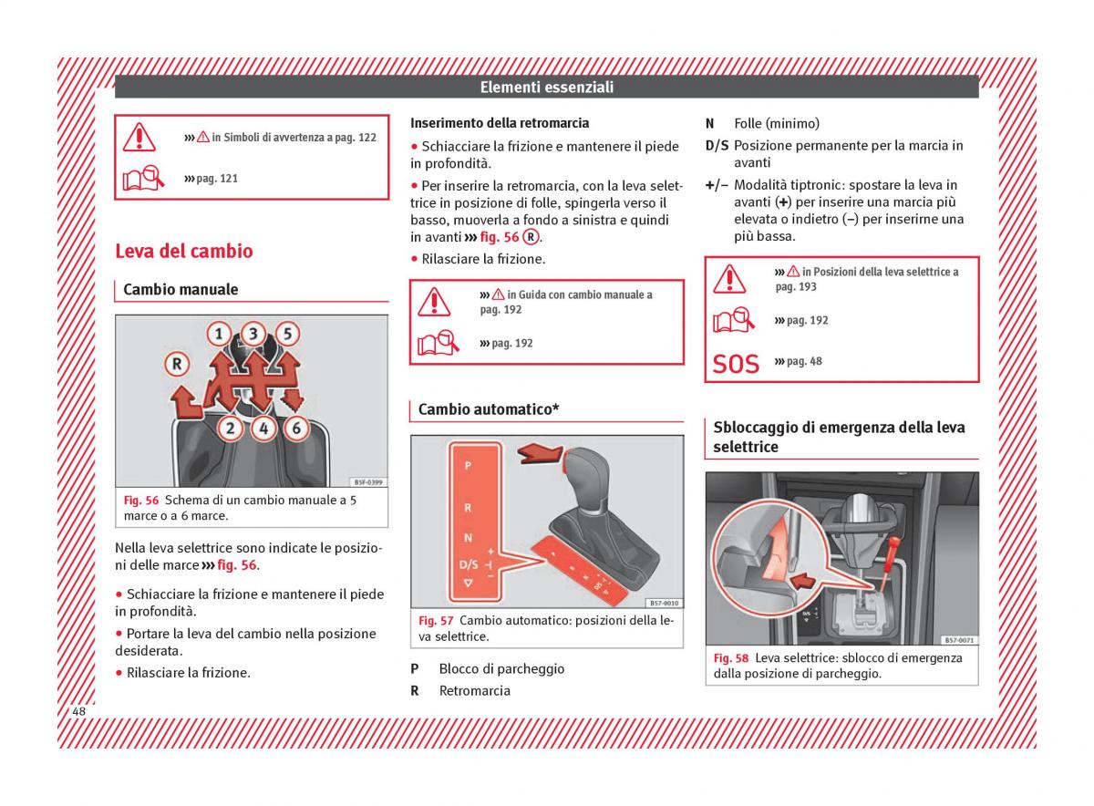 Seat Arona manuale del proprietario / page 50