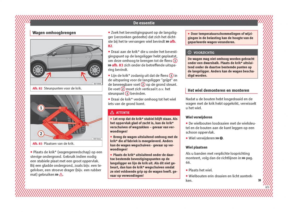 Seat Arona handleiding / page 67