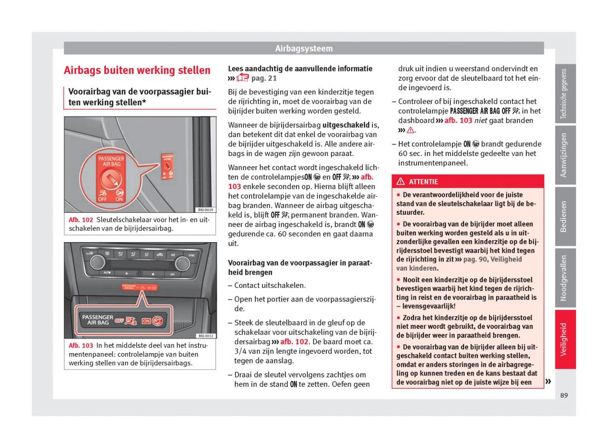 Seat Arona handleiding / page 91