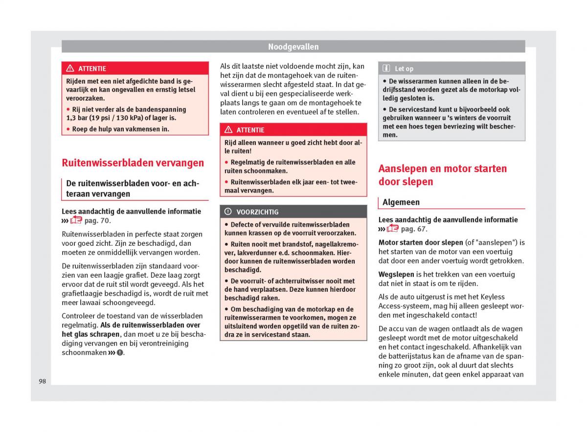 Seat Arona handleiding / page 100