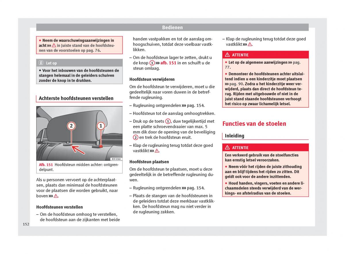 Seat Arona handleiding / page 154