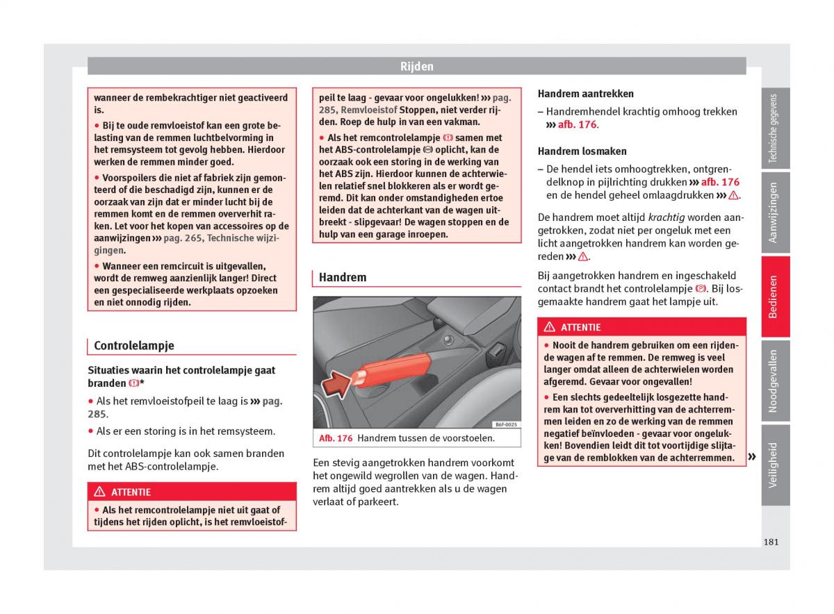 Seat Arona handleiding / page 183