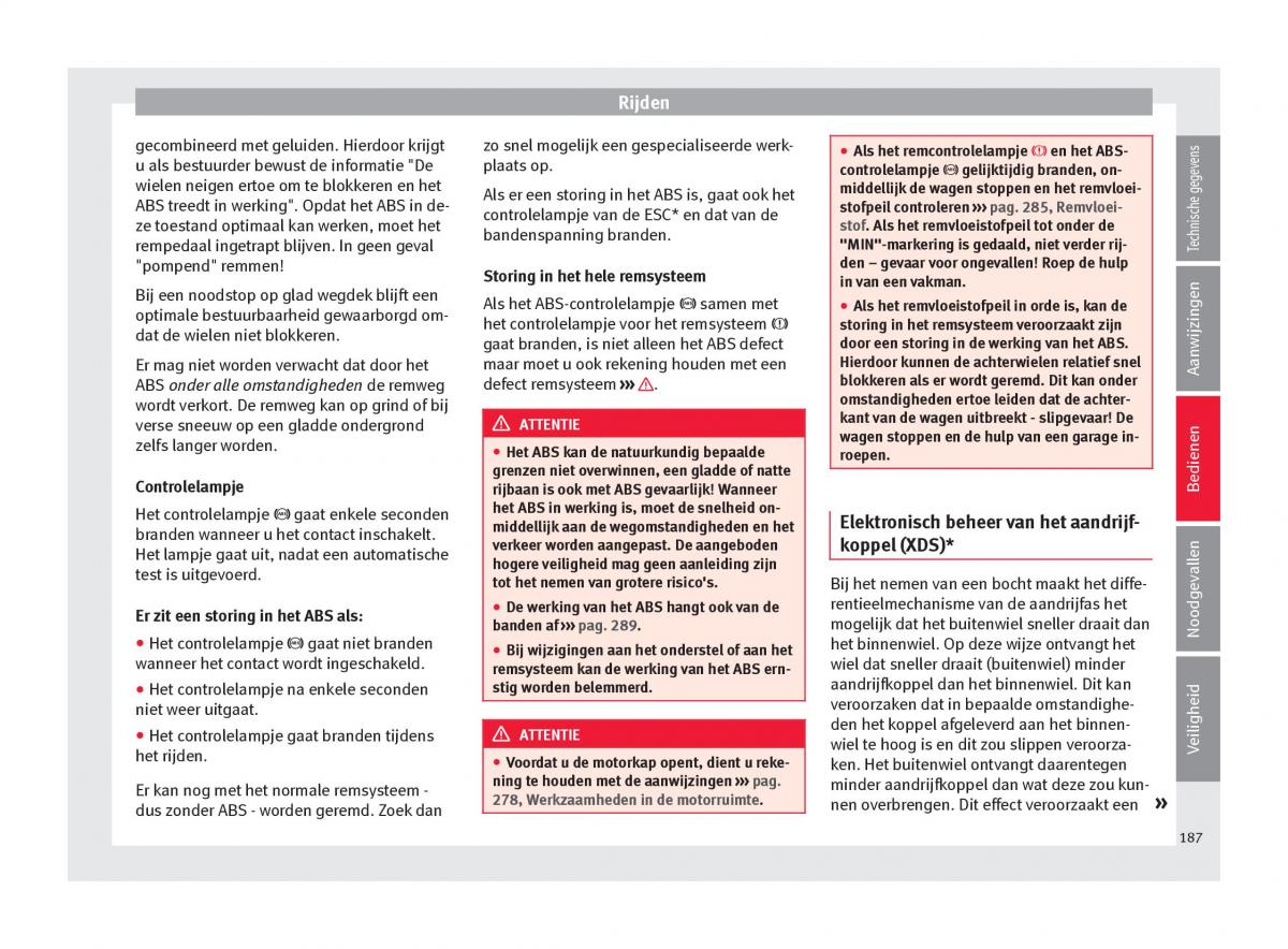 Seat Arona handleiding / page 189