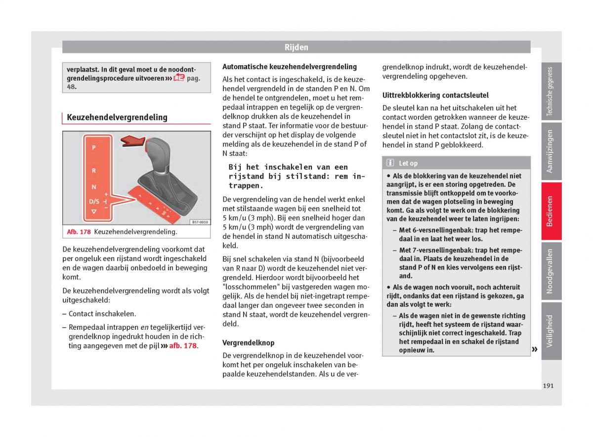 Seat Arona handleiding / page 193