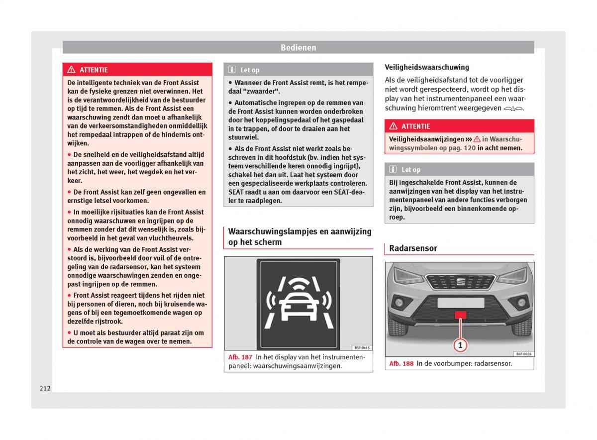 Seat Arona handleiding / page 214