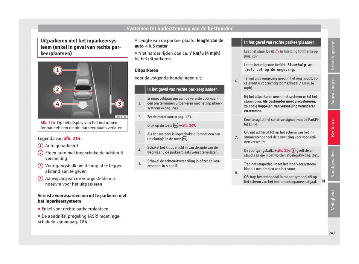 Seat Arona handleiding / page 245