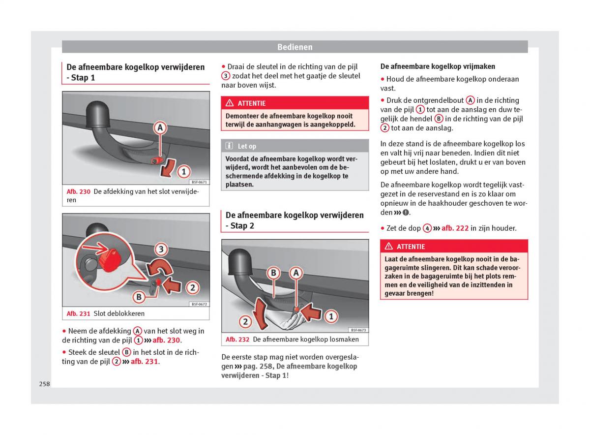 Seat Arona handleiding / page 260